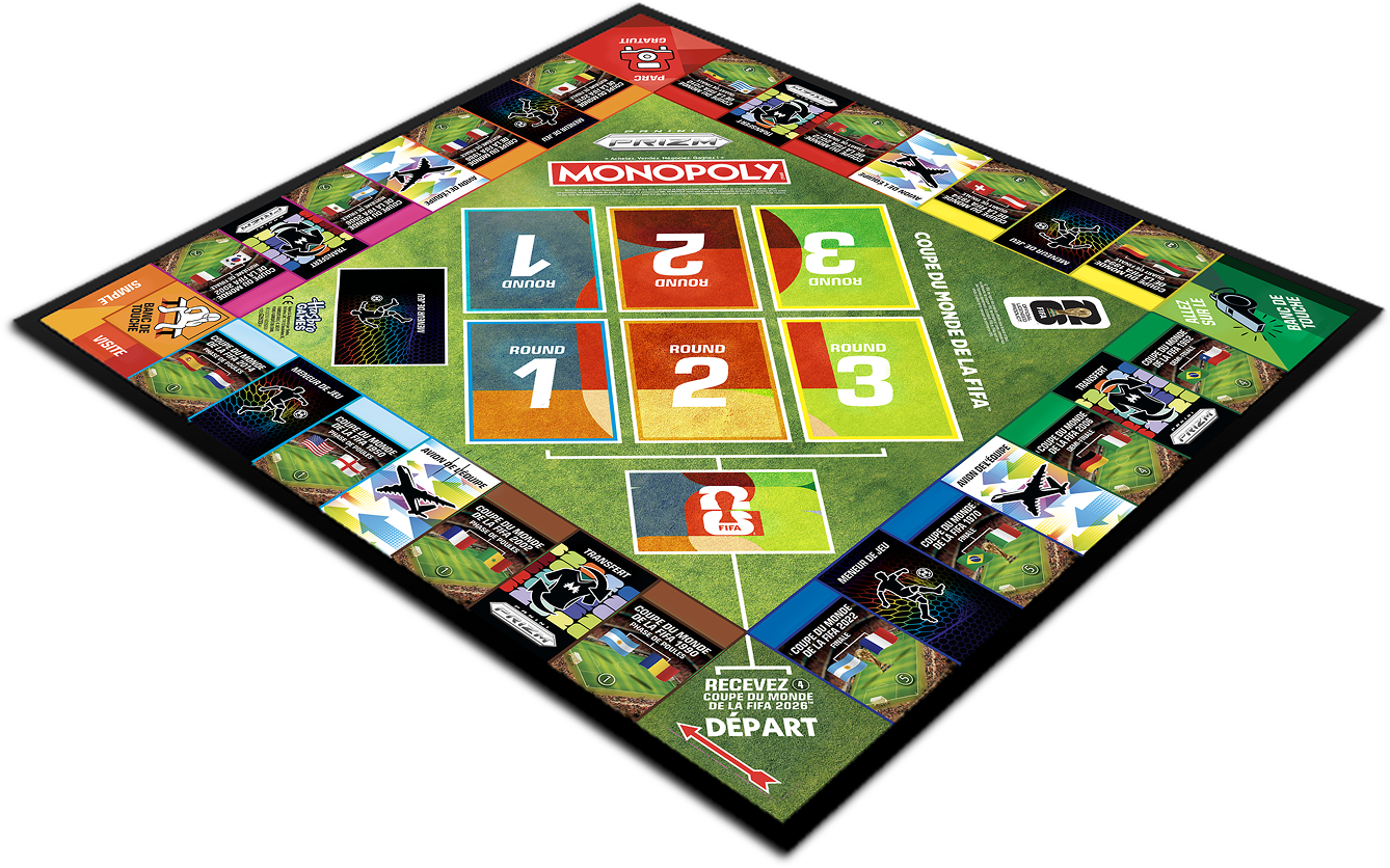 Plateau Monopoly Coupe du Monde de la FIFA